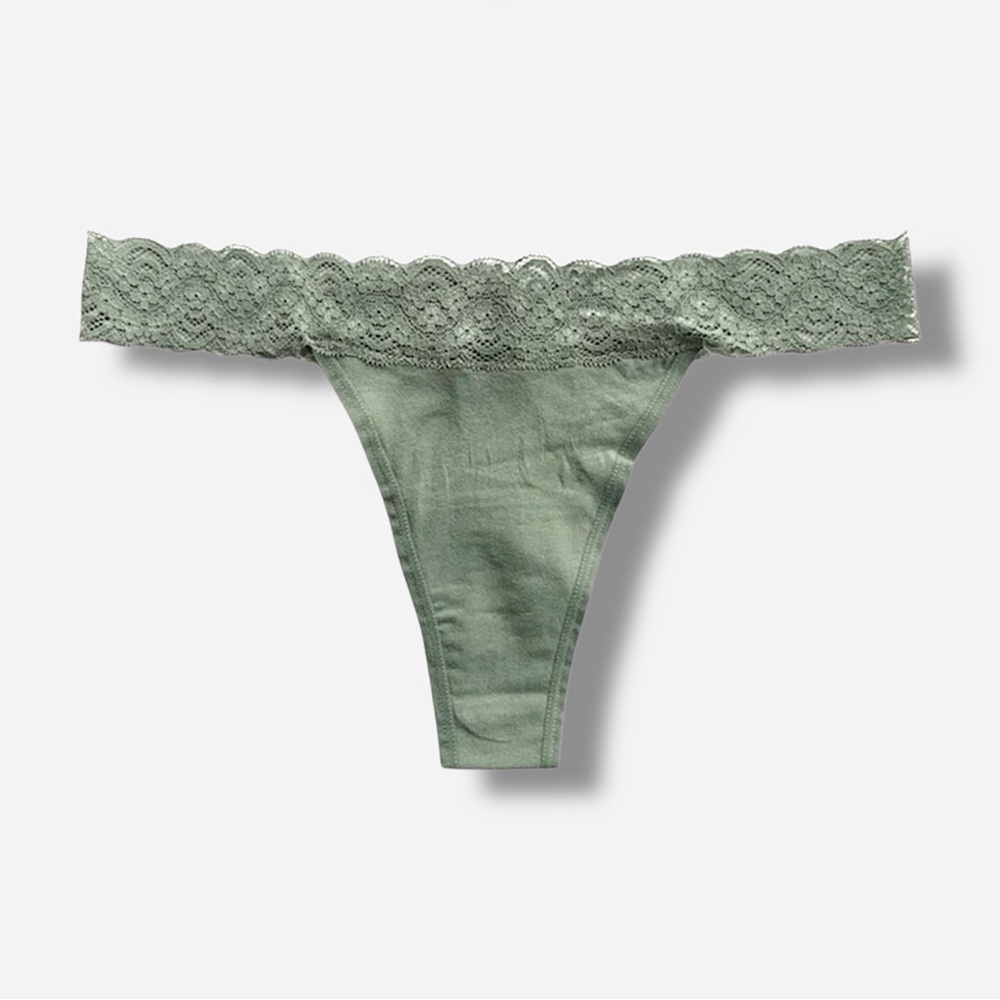 🌸New🌸 Urban Outfitters Lace Waistband Thong Sz Large NWT